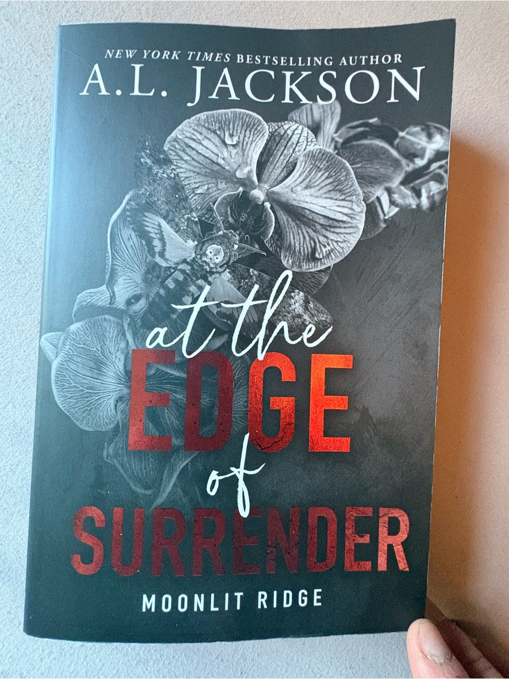 A.L. Jackson "At the Edge of Surrender" Paperback